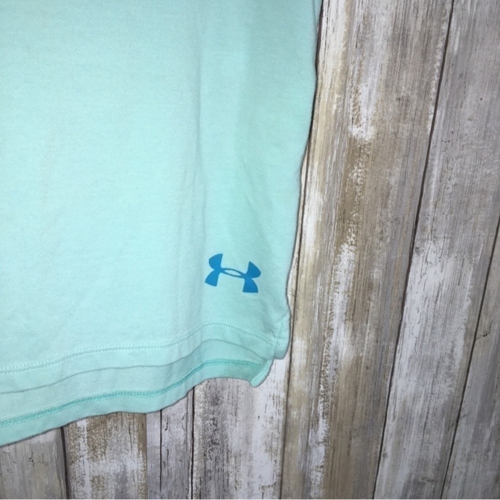 Under Armor Kids Blue Girl Boss Tank - Picture 2 of 4